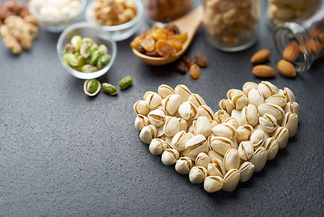 voeding goed voor het hart - noten en zaden