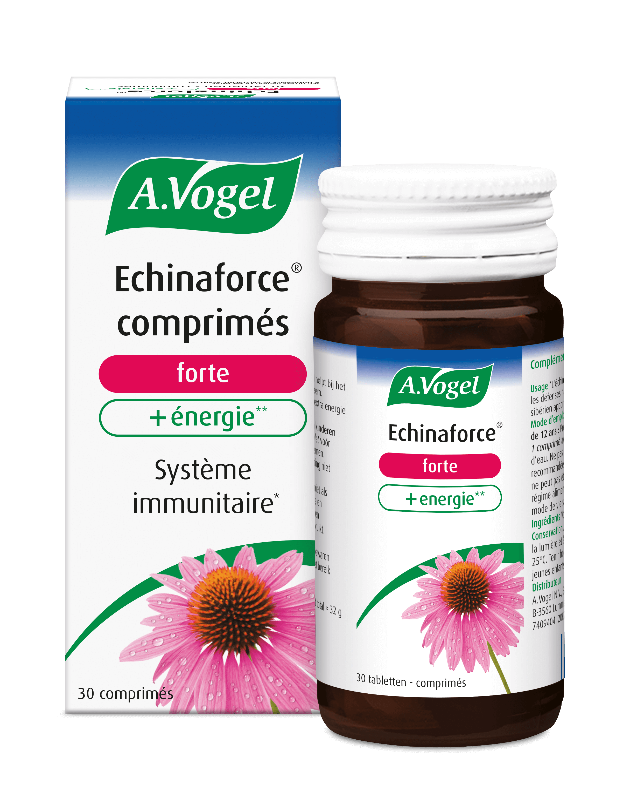 Echinaforce forte + Énergie - Système immunitaire et vitalité | A.Vogel Produits