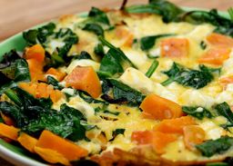 Recept frittata van zoete aardappel: Sweet frittata