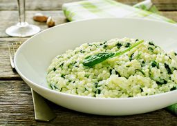 Recette Risotto aux épinards