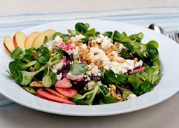 Recept salad going walnuts