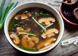 recette soupe shitake herbamare base bouillon