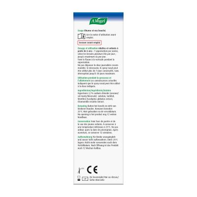 Cinuforce forte menthol spray nasal rhume DSFB