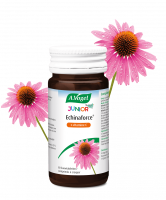 Echinaforce Junior + Vitamine C weerstand système immunitaire FLBL