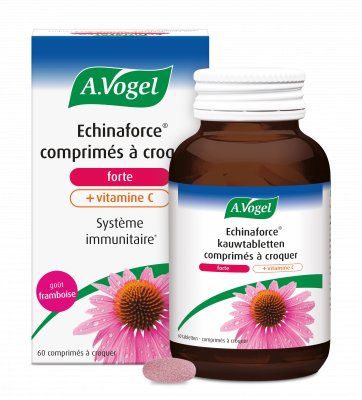 Echinaforce forte + Vitamine C comprimés à croquer système immunitaire DSFLTAB