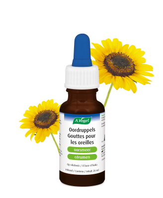 Packshot van A.Vogel Oordruppels oorhygiëne – 20 ml flesje voor natuurlijke oorverzorging