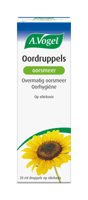 Packshot van A.Vogel Oordruppels oorhygiëne – 20 ml flesje voor natuurlijke oorverzorging