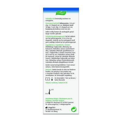 Packshot van A.Vogel Oordruppels oorhygiëne – 20 ml flesje voor natuurlijke oorverzorging