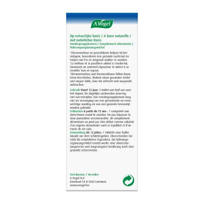 Verpakking A.Vogel Nachtrust tabletten – 30 stuks
