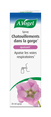 Packshot du Spray gorge A.Vogel – Pour apaiser les chatouillements dans la gorge*