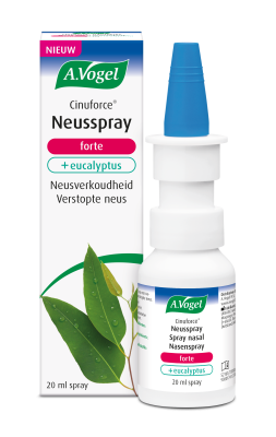Packshot Cinuforce Neusspray forte + eucalyptus – A.Vogel