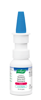 Packshot Cinuforce Neusspray forte + eucalyptus – A.Vogel