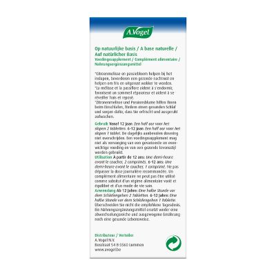 A.Vogel Sommeil de qualité 60 comprimés – complément alimentaire