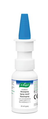 Cinuforce neusspray met hypertonische zeezoutoplossing tegen verstopte neus