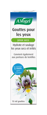 Collyre A.Vogel – gouttes pour les yeux 10 ml (acide hyaluronique + euphrasia)