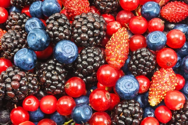 Kleuren fruit