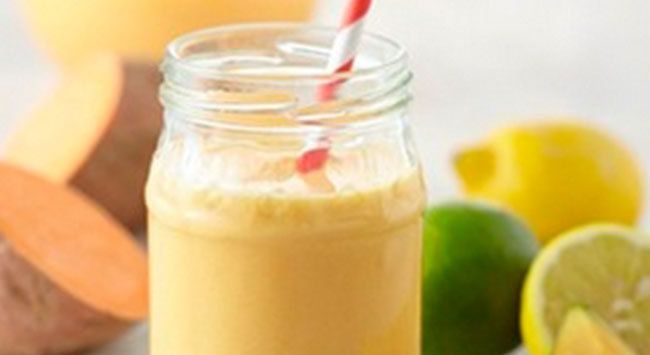 Zoete aardappel: Sweet-potato-smoothie