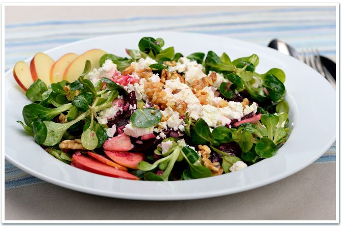 candida dieet salad going walnuts