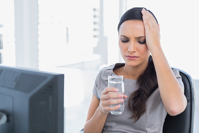 Hydratatie-dehydratie-hoofdpijn