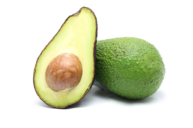 Mooie huid-avocado