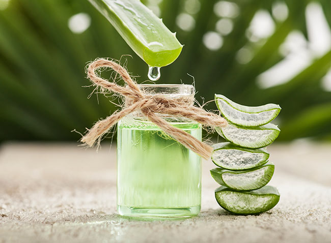 natuurlijke tips bij droge ogen - aloe vera