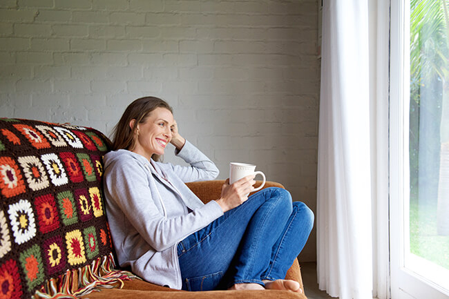 meer ontspannen tijdens de overgang: me-time