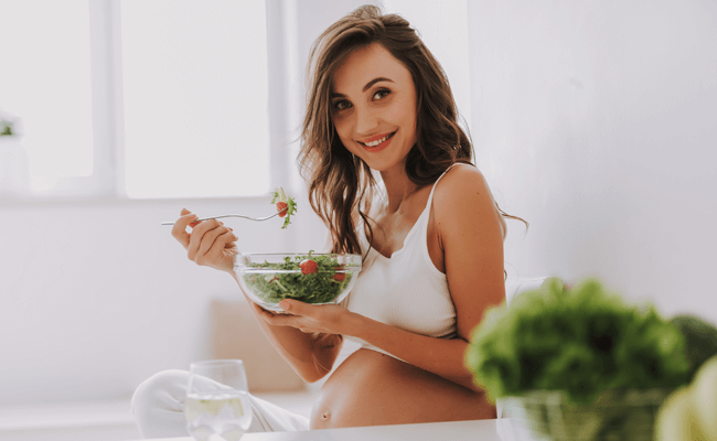 Alimentation et grossesse : femme enceinte