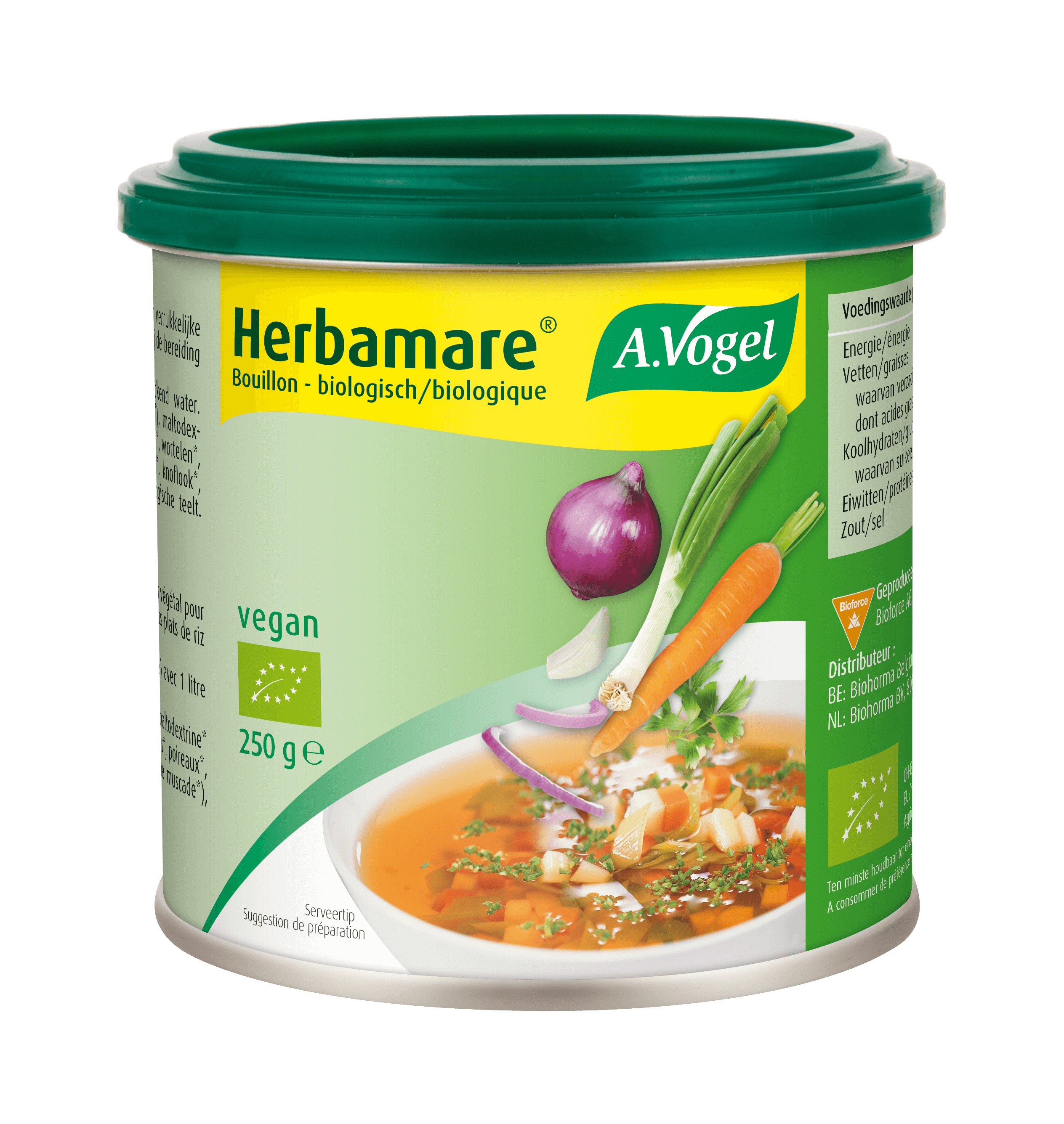 Herbamare Base de bouillon sans gluten Les produits A.Vogel