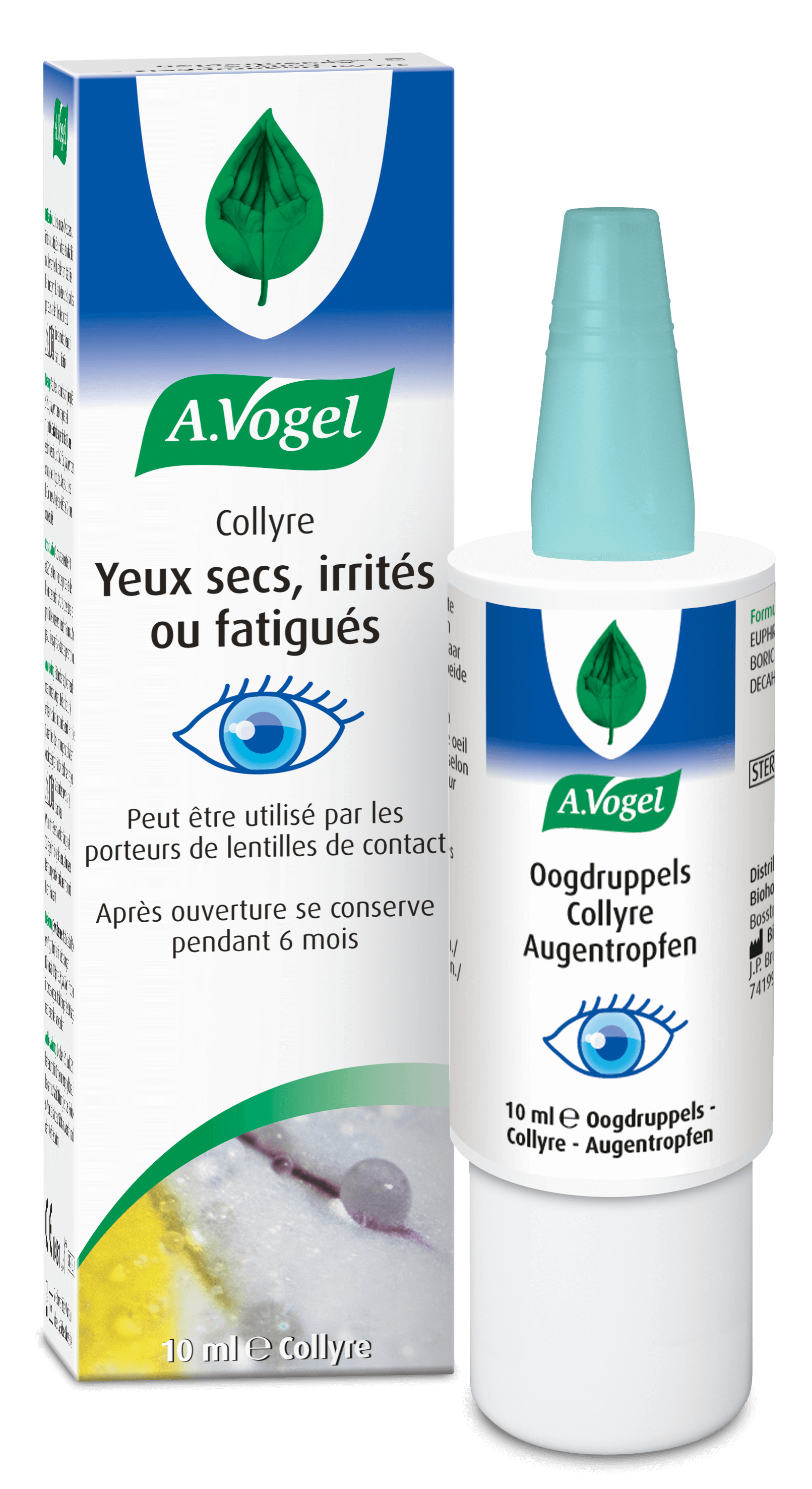 Collyre - yeux secs, irrités, fatigués Collyre - yeux secs, irrités, fatigués