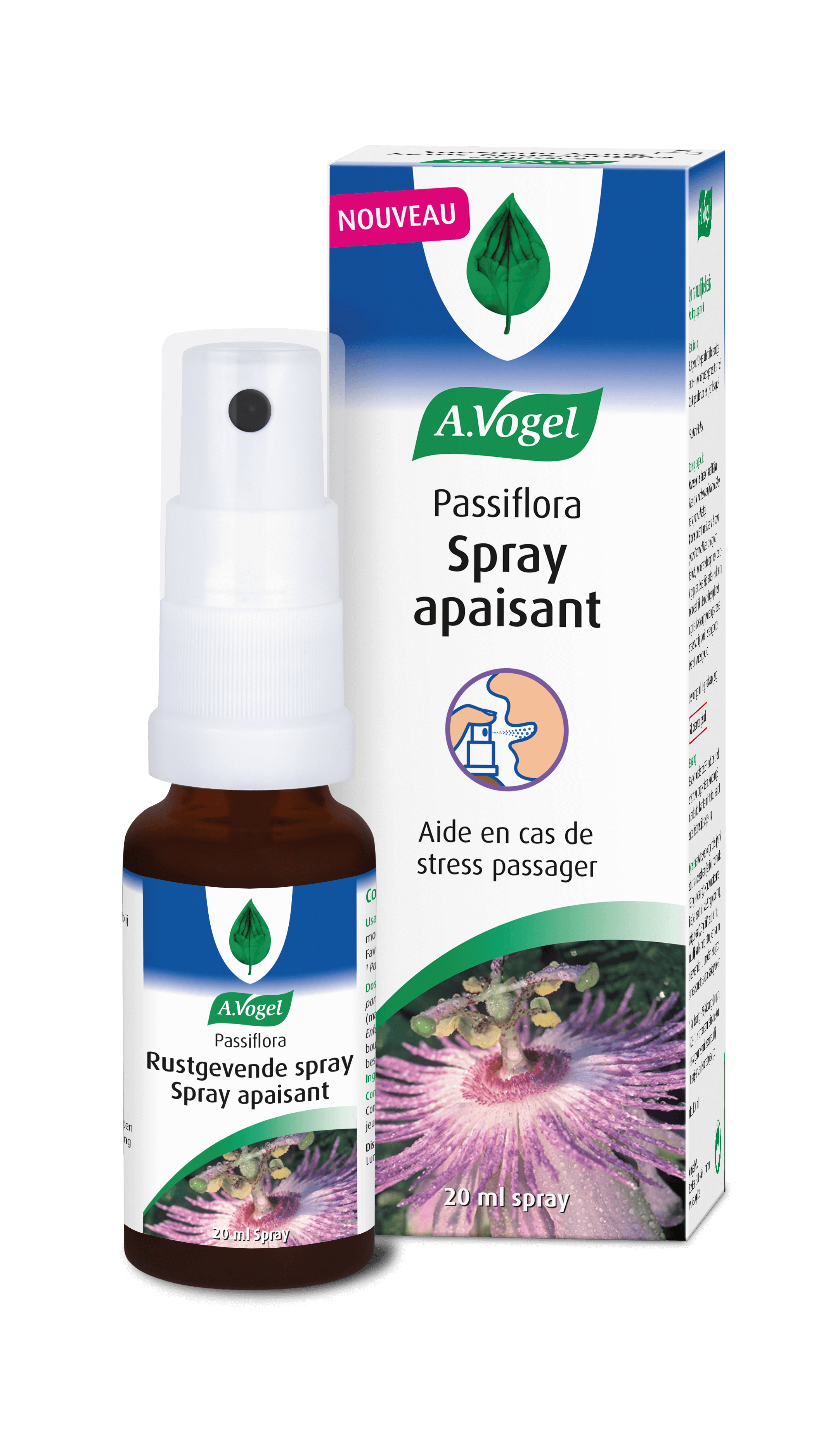 Passiflora Spray Apaisant Complement Alimentaire Apaisant En Cas De Stress Passager Et Pour Un Bon Moral Favorise Un Sommeil Reparateur Les Produits A Vogel