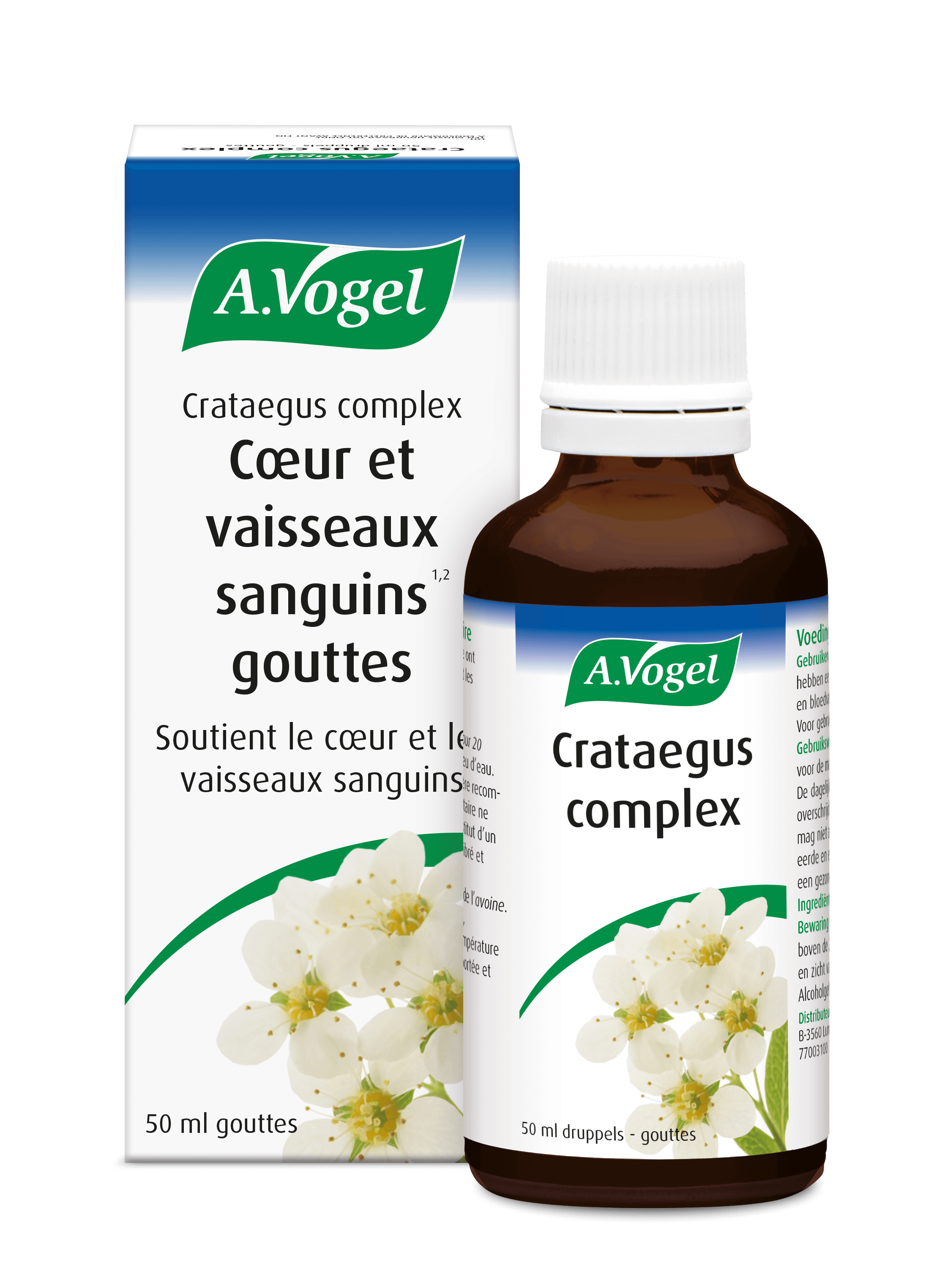 Crataegus complex gouttes coeur et vaisseaux sanguins DSFL