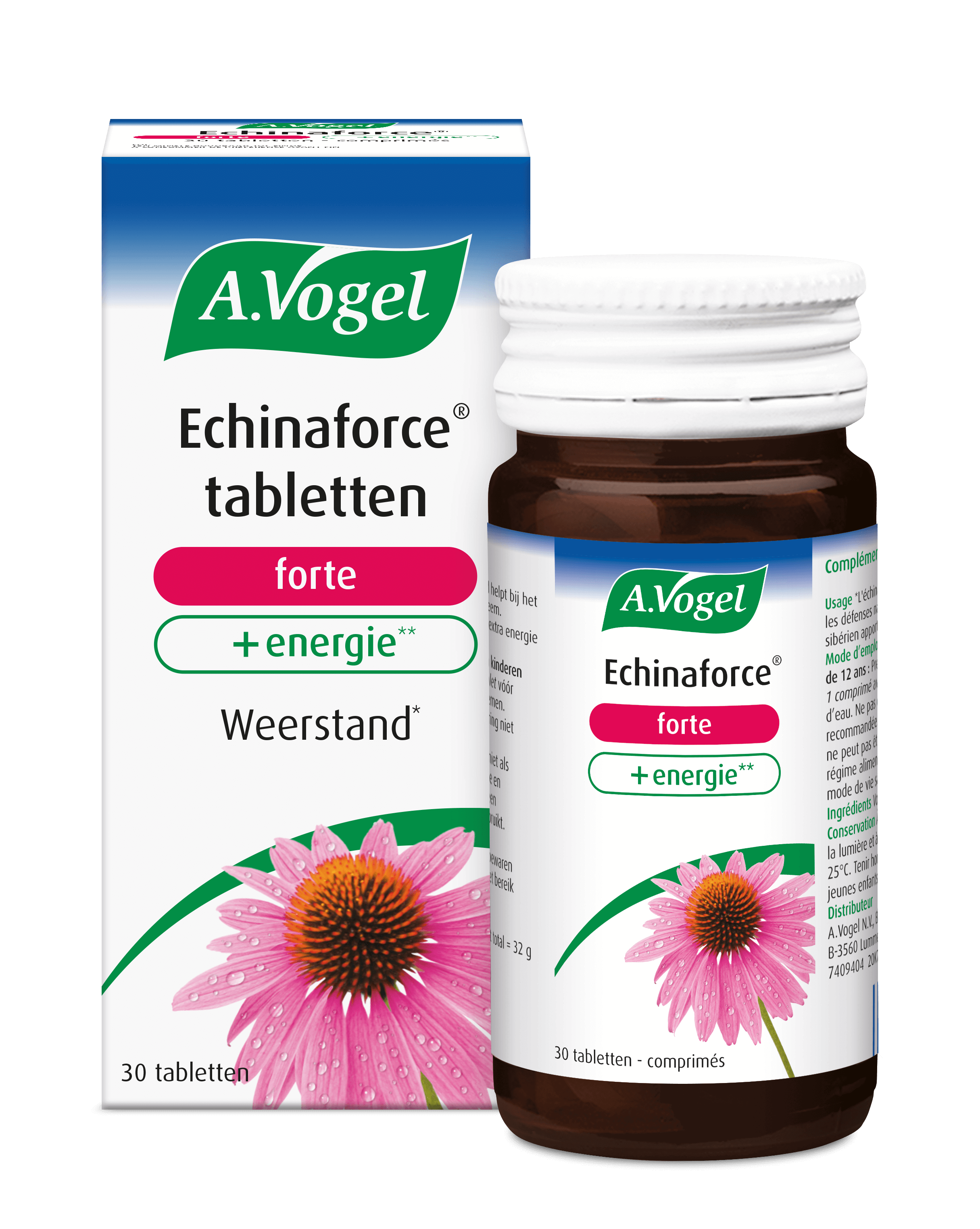Echinaforce forte + Energie - Weerstand en vitaliteit | A.Vogel Producten