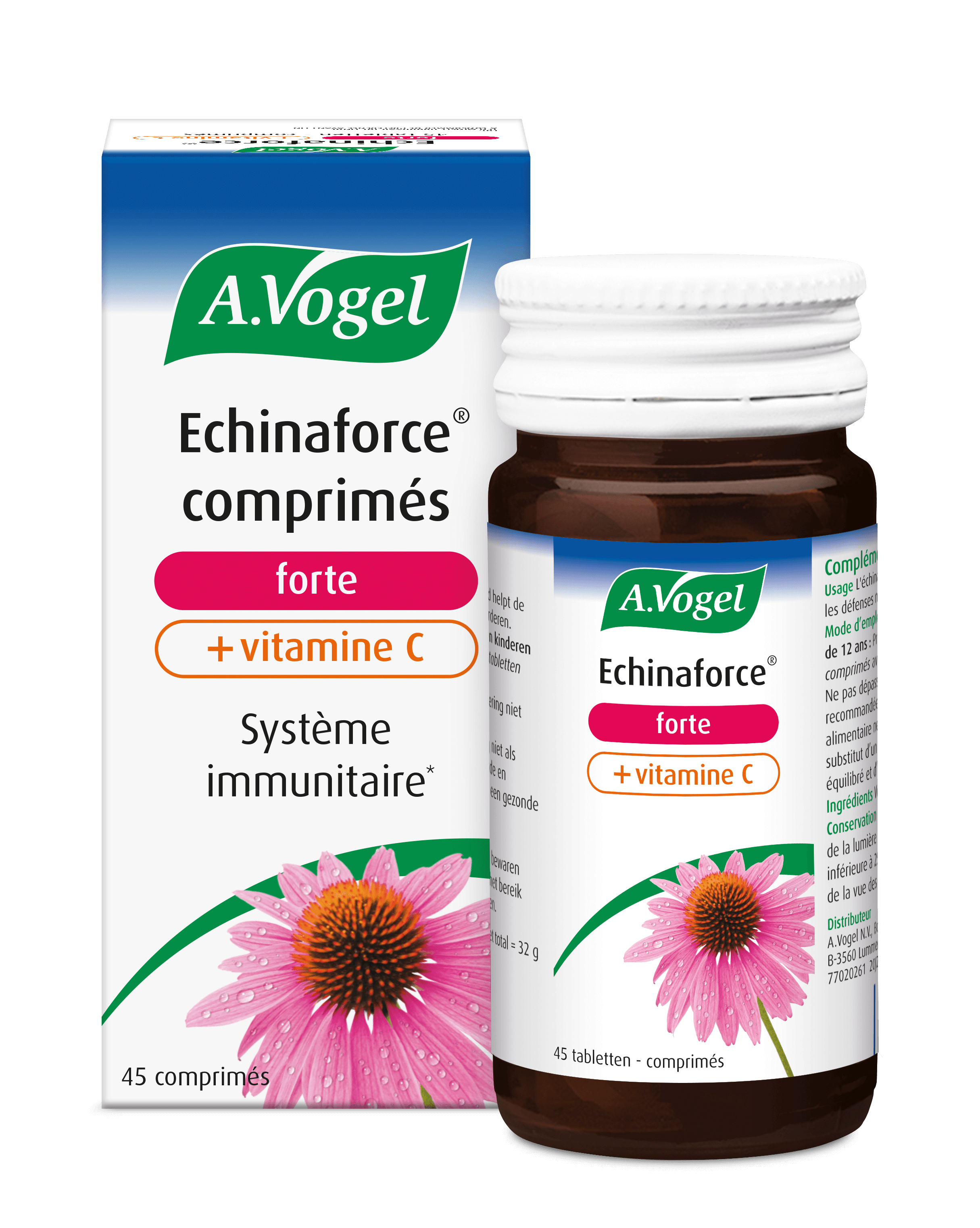 Echinaforce forte + Vitamine C - Système immunitaire | A.Vogel Produits