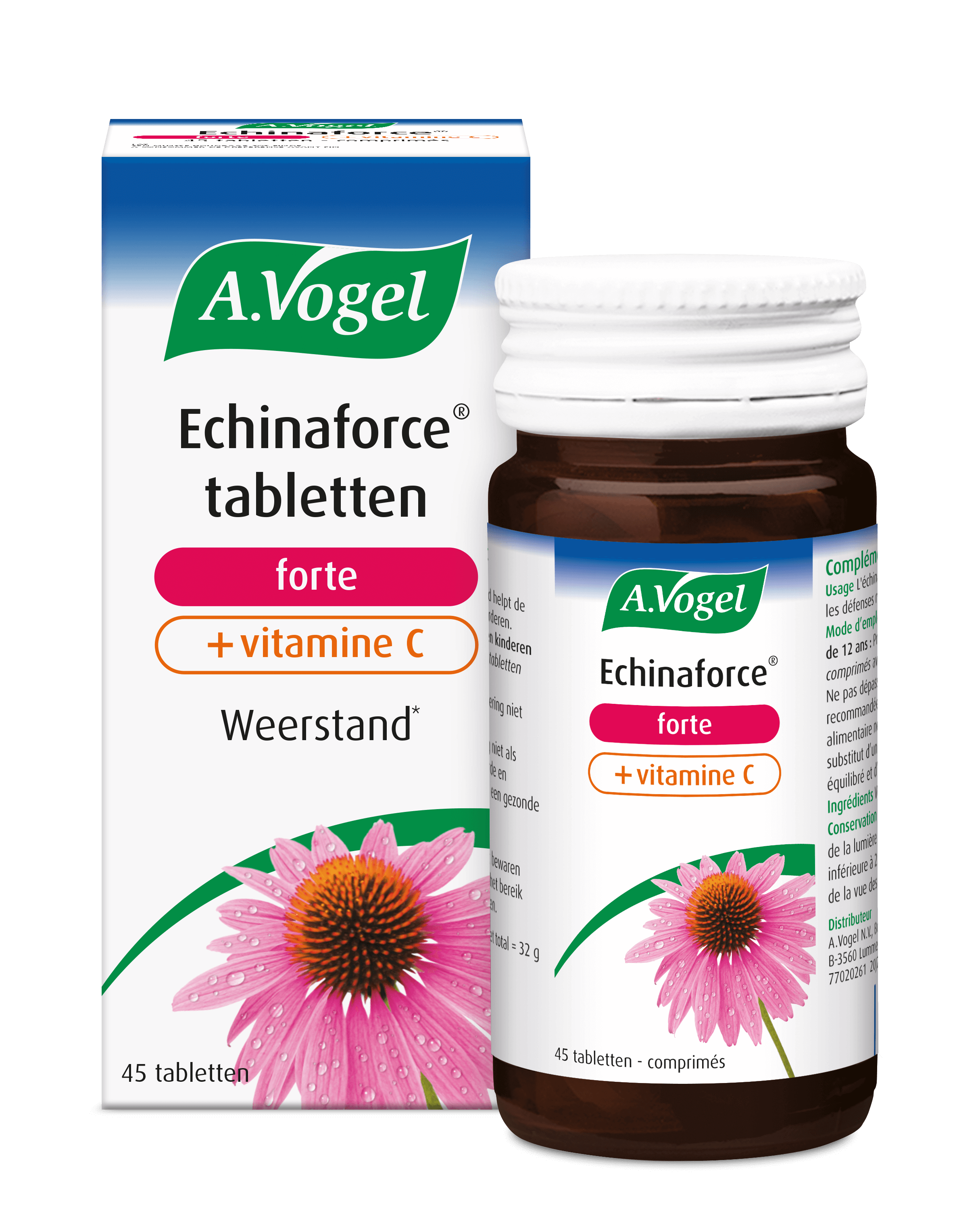 Echinaforce forte + Vitamine C - Weerstand | A.Vogel Producten Echinaforce forte + Vitamine C - Weerstand | A.Vogel Producten