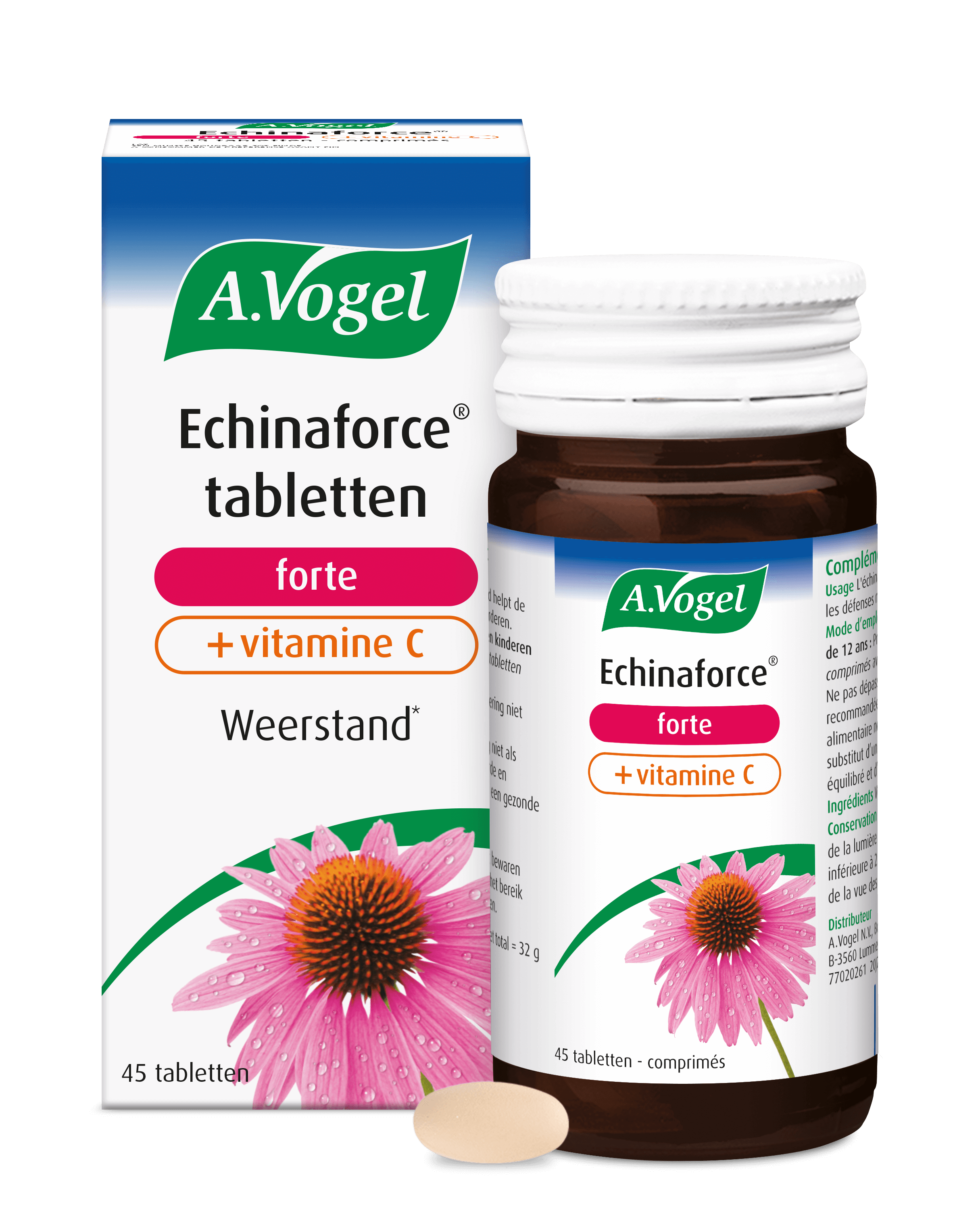 Echinaforce forte + Vitamine C - Weerstand | A.Vogel Producten