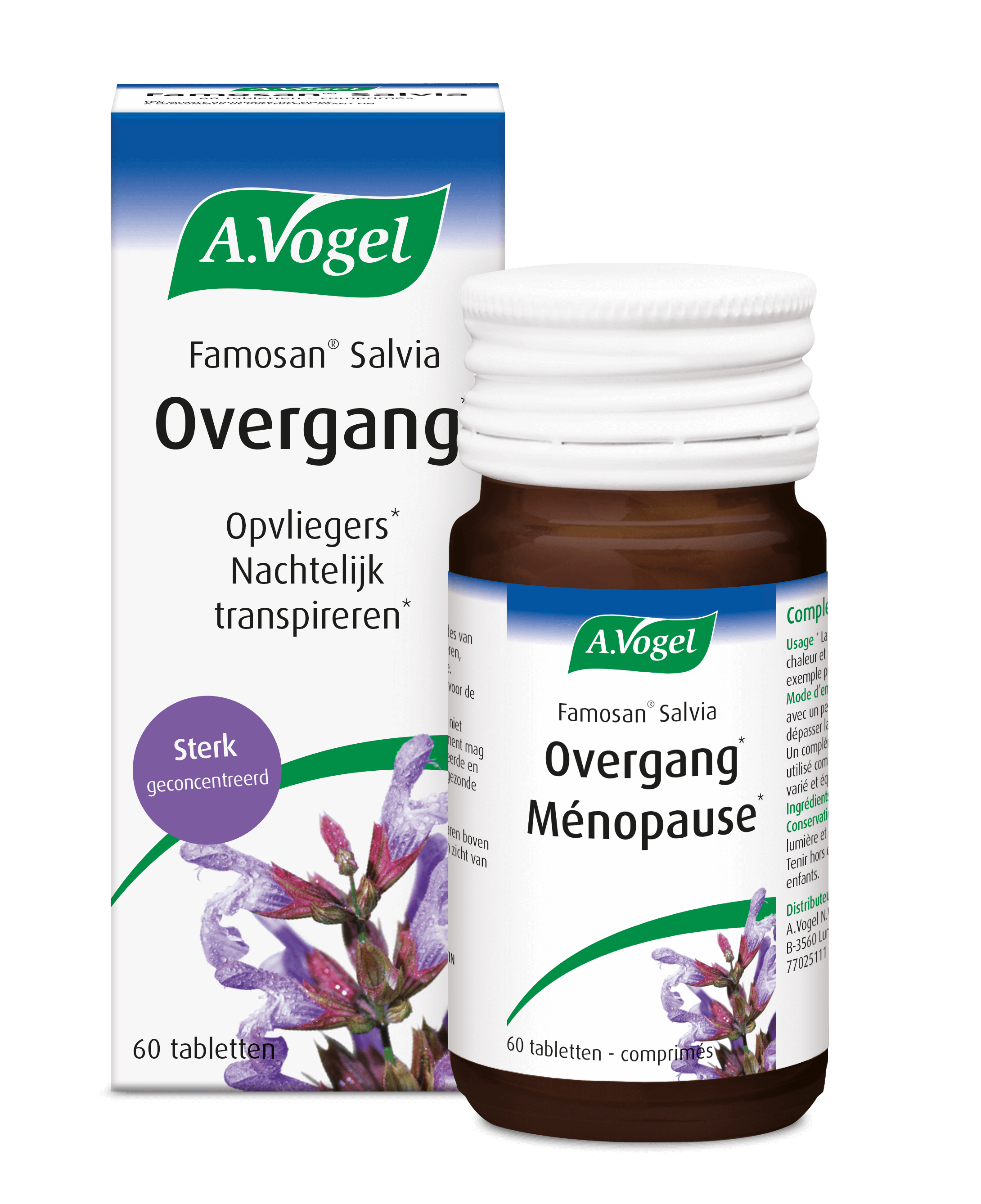 Famosan Salvia Overgang Opvliegers | A.Vogel Producten