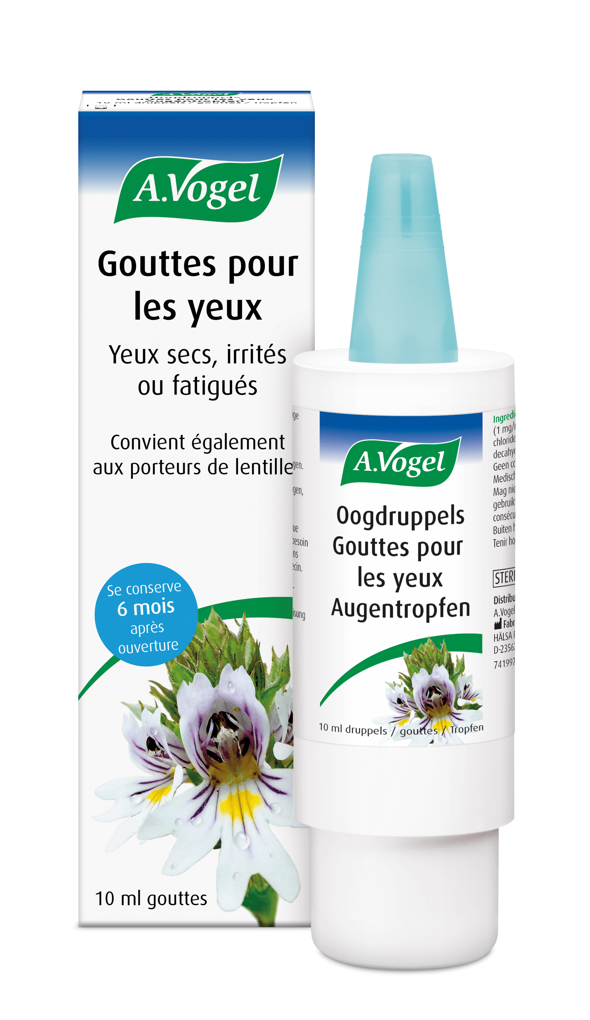 Gouttes pour les yeux secs et fatigués | A.Vogel Produits