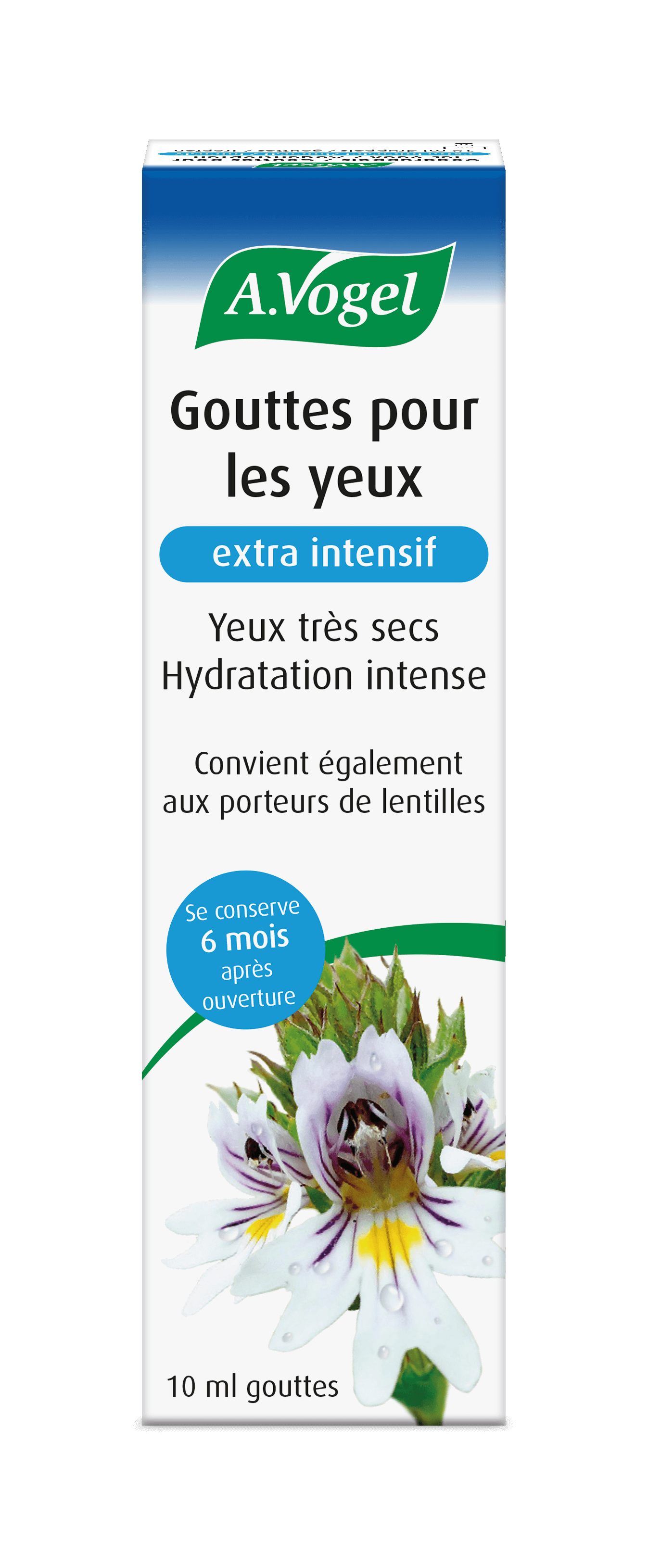 Collyre Extra intensif Gouttes pour les yeux pour hydrater les yeux très  secs et très irrités