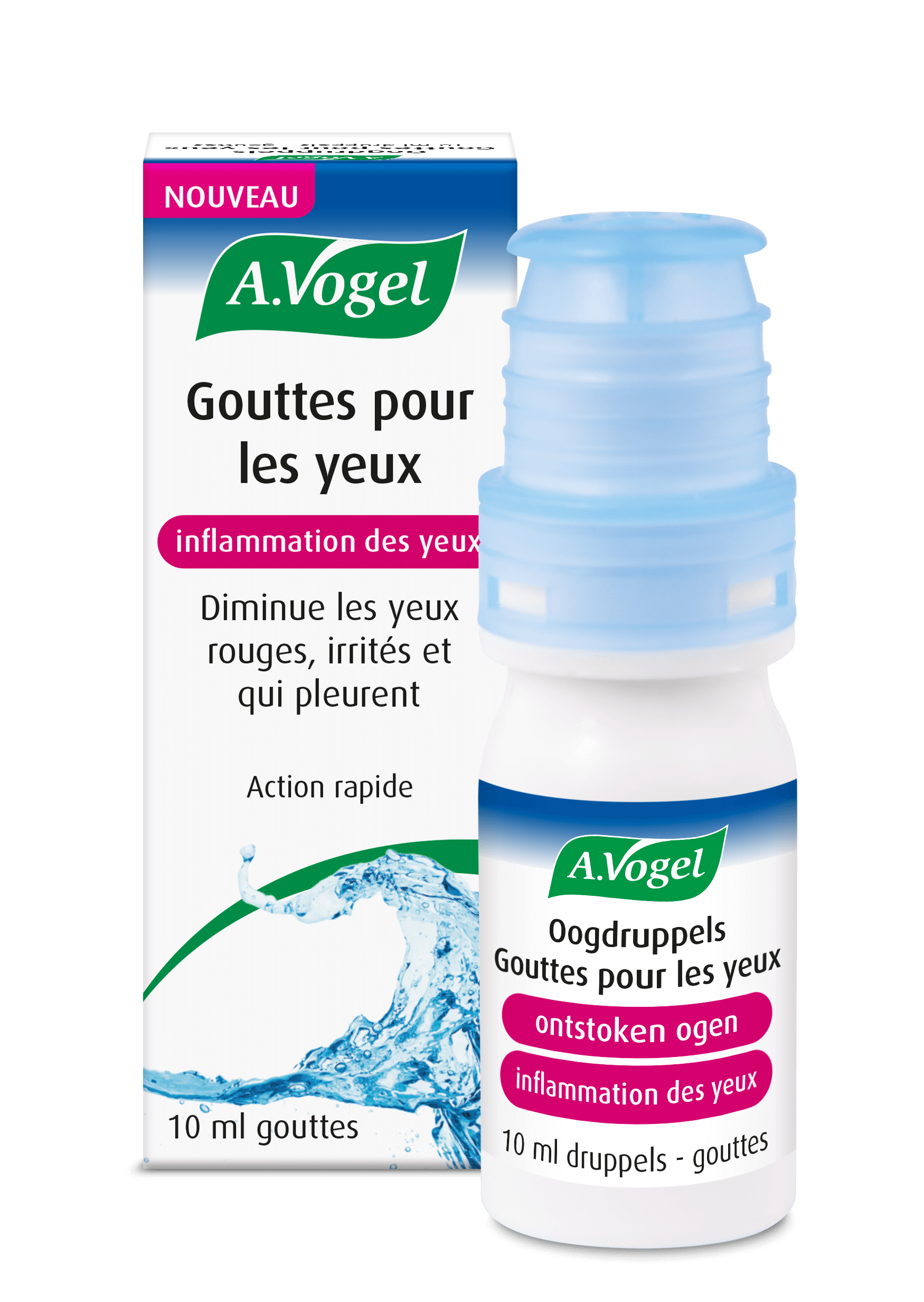 Gouttes pour les yeux Inflammation des yeux DSFL