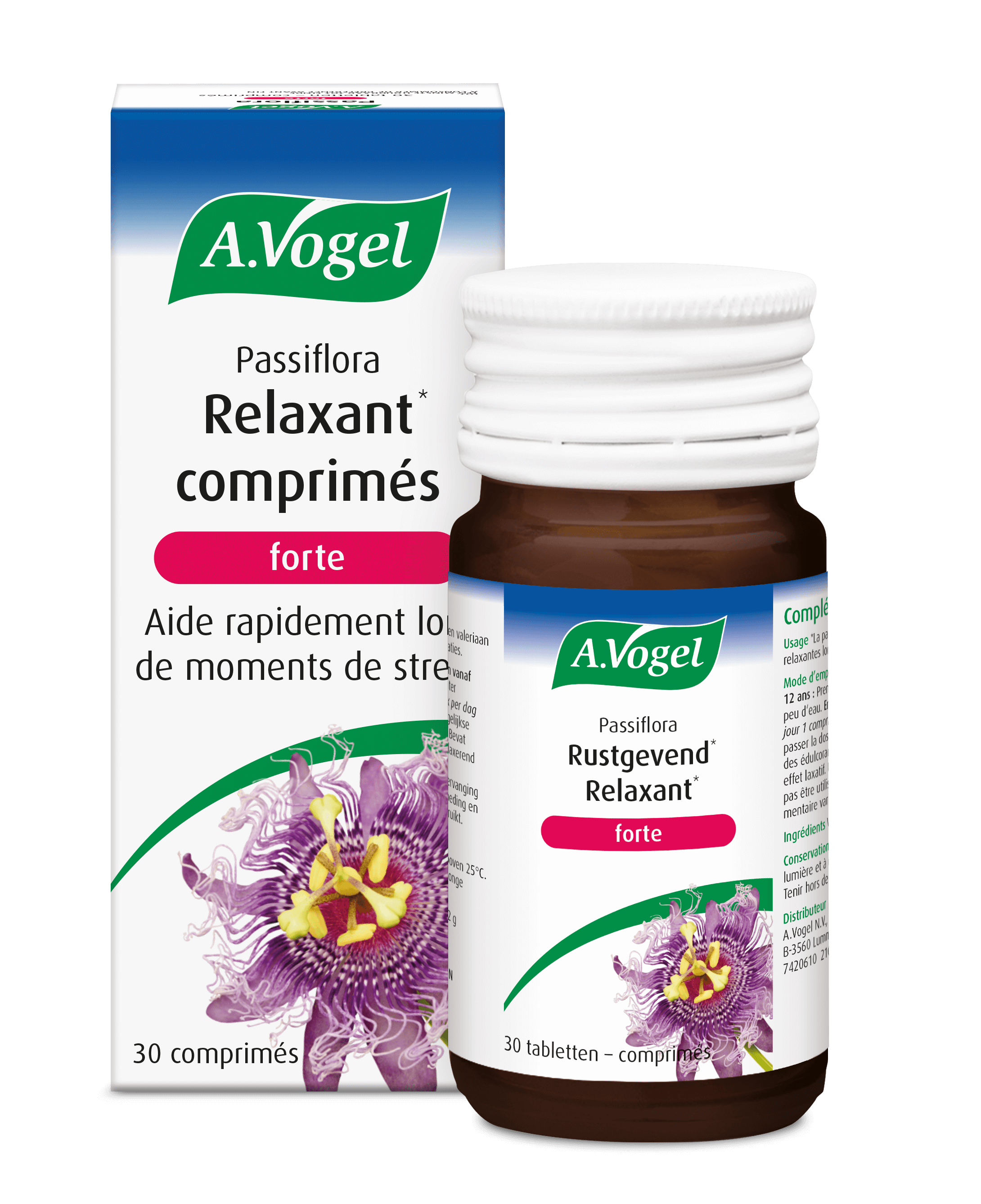 Passiflora forte Relaxant aide rapidement lors de moments de stress | A.Vogel Produits