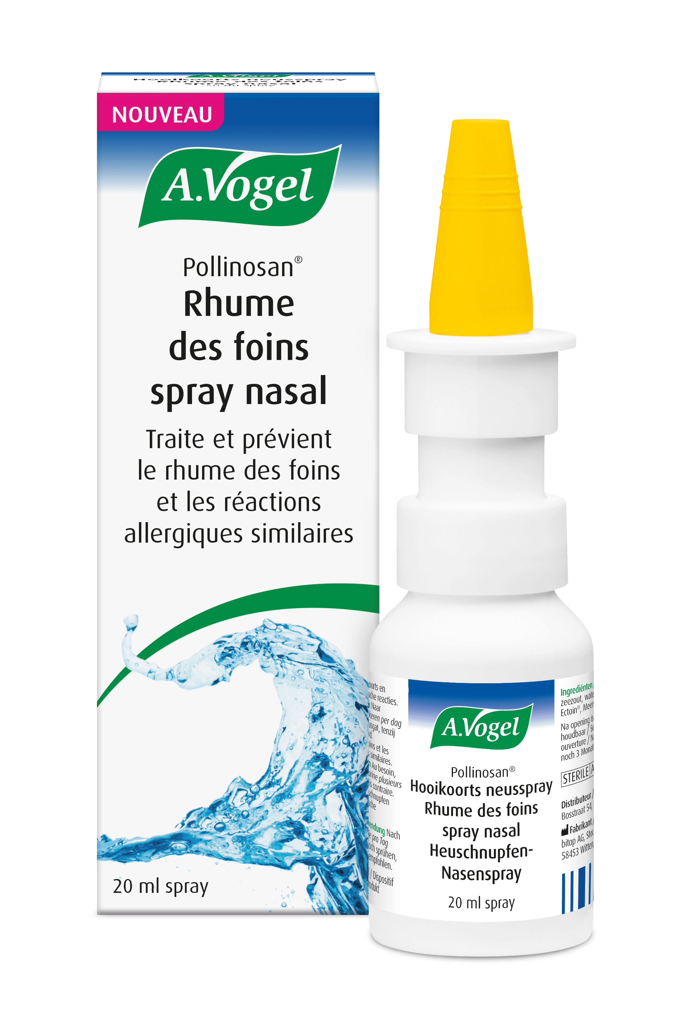 Pollinosan Spray nasal Rhume des foins DSSP