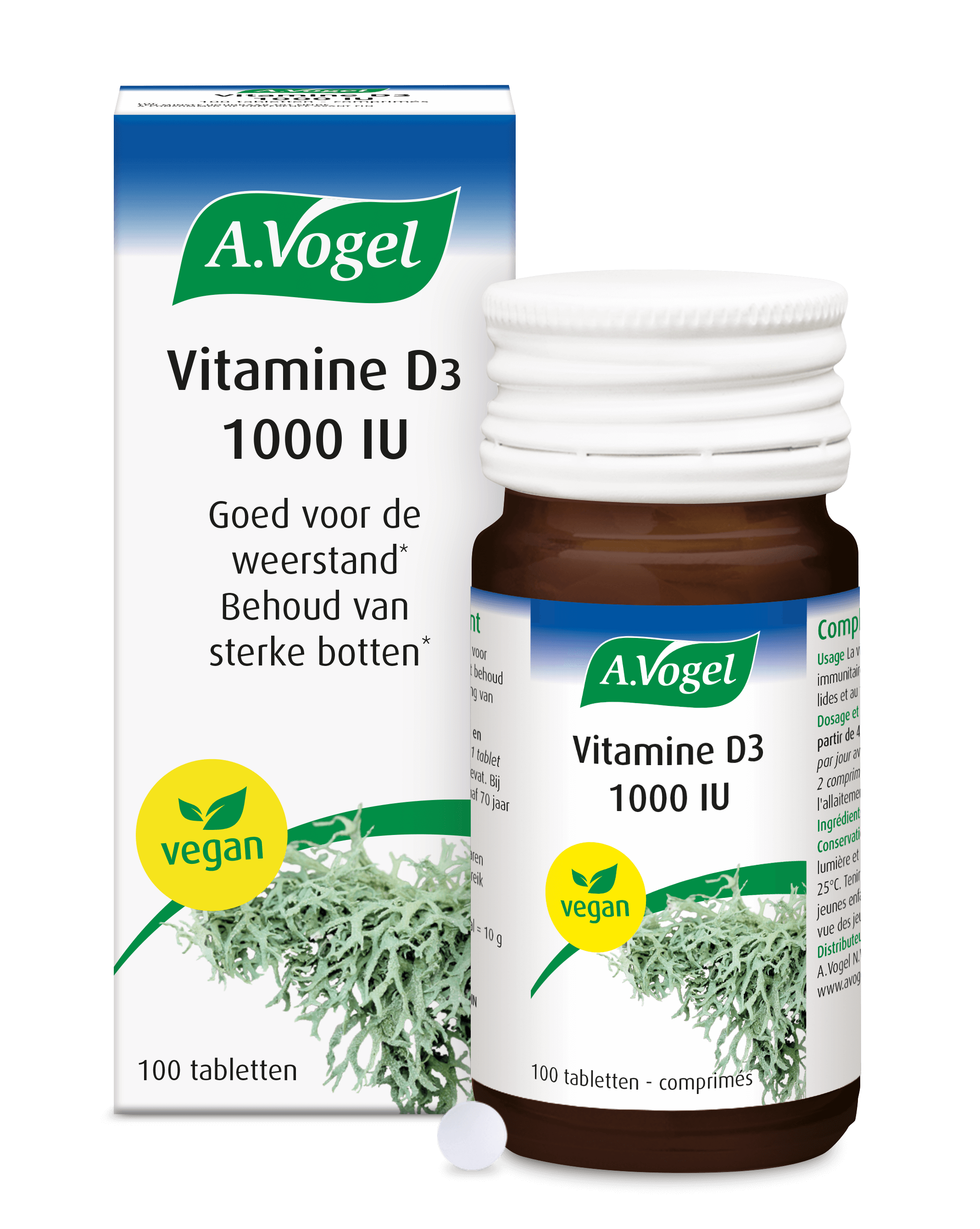 Vitamine D3 Weerstand DSFLTAB